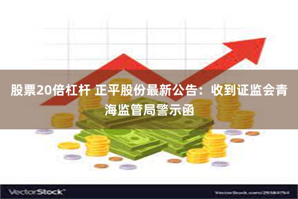股票20倍杠杆 正平股份最新公告：收到证监会青海监管局警示函