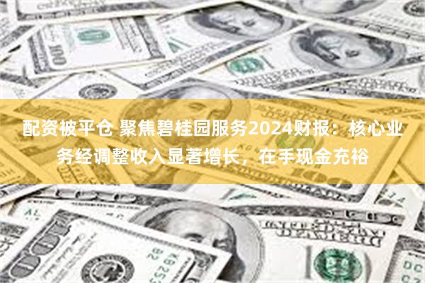 配资被平仓 聚焦碧桂园服务2024财报：核心业务经调整收入显著增长，在手现金充裕