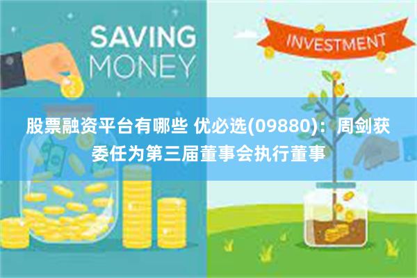 股票融资平台有哪些 优必选(09880)：周剑获委任为第三届董事会执行董事