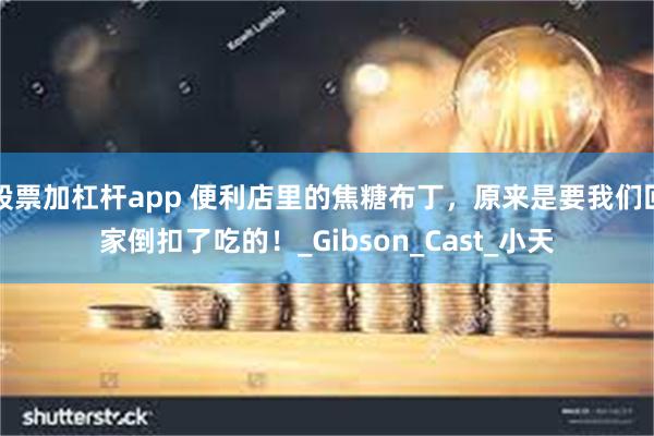 股票加杠杆app 便利店里的焦糖布丁，原来是要我们回家倒扣了吃的！_Gibson_Cast_小天